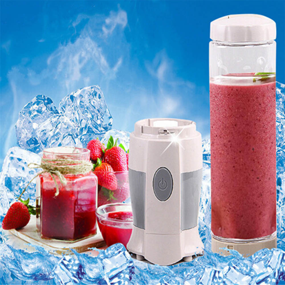 Shake n Take Blender Buah Portable Juicer Mini 400ml VT04 White